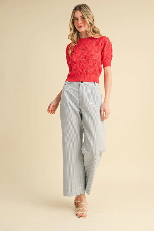 Phoebe Striped Pants
