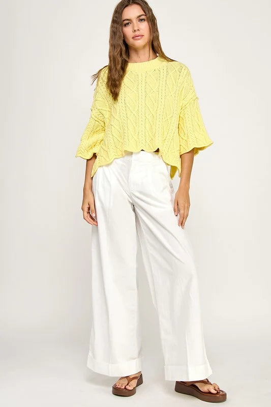 Goldie Cable Knit