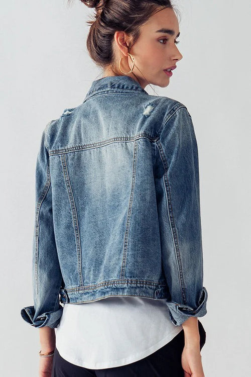 Specialty Patch Denim Jacket