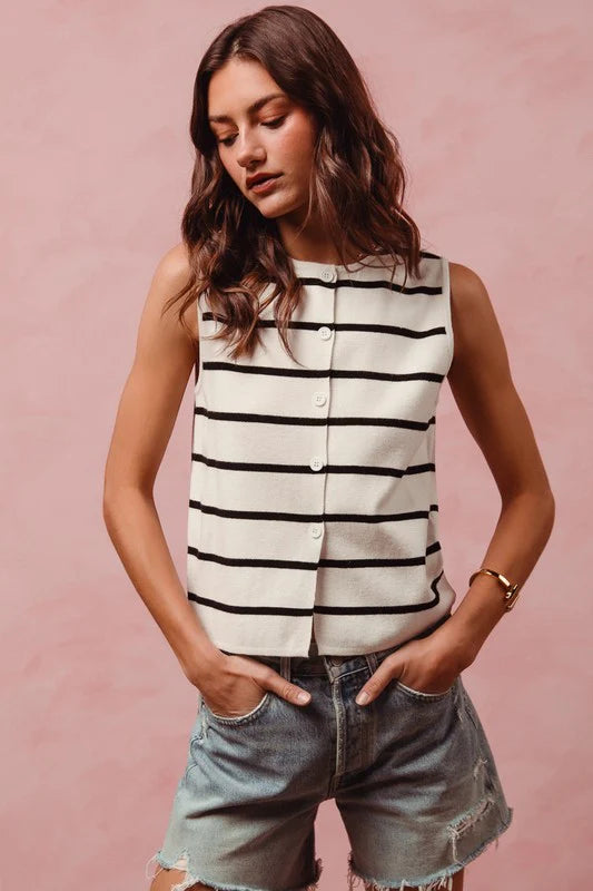 Margot Button Front Sweater