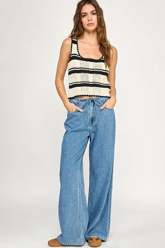 Nina Crochet Tank