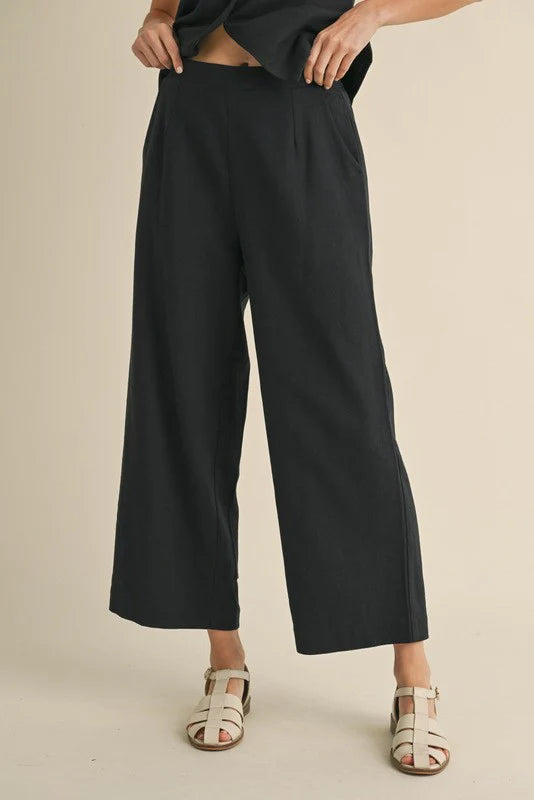The Flare Linen Pant