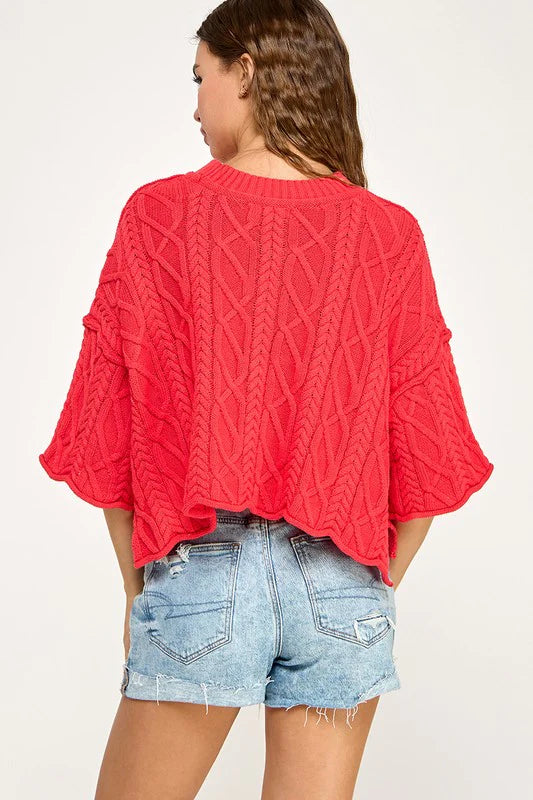 Goldie Cable Knit