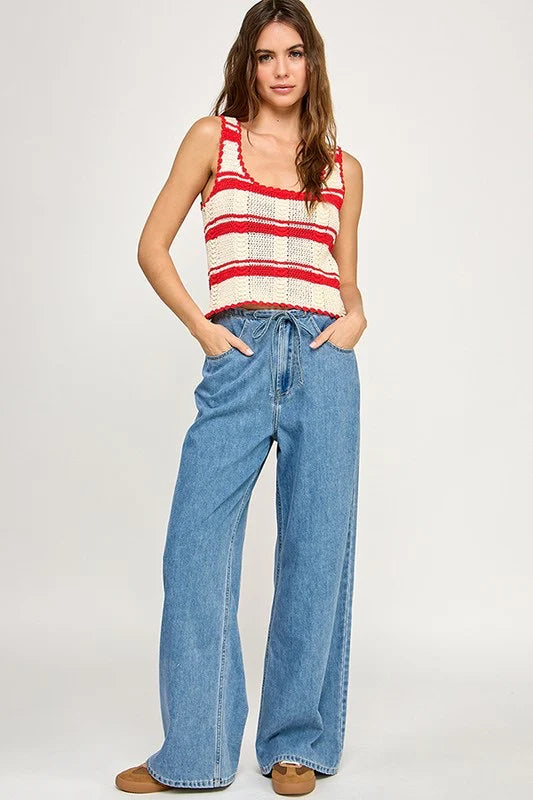 Nina Crochet Tank