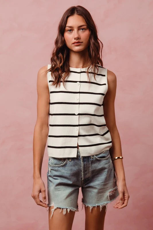 Margot Button Front Sweater