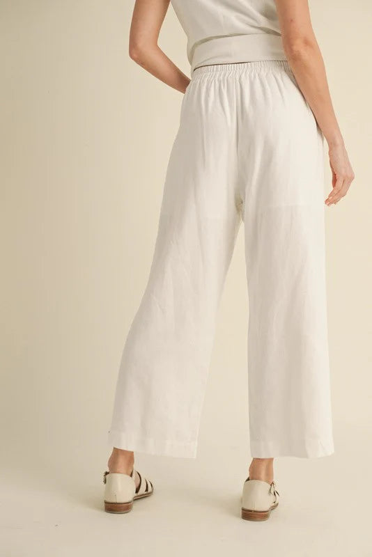 The Flare Linen Pant
