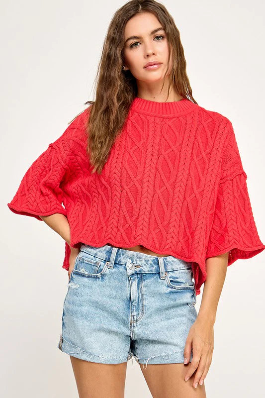 Goldie Cable Knit