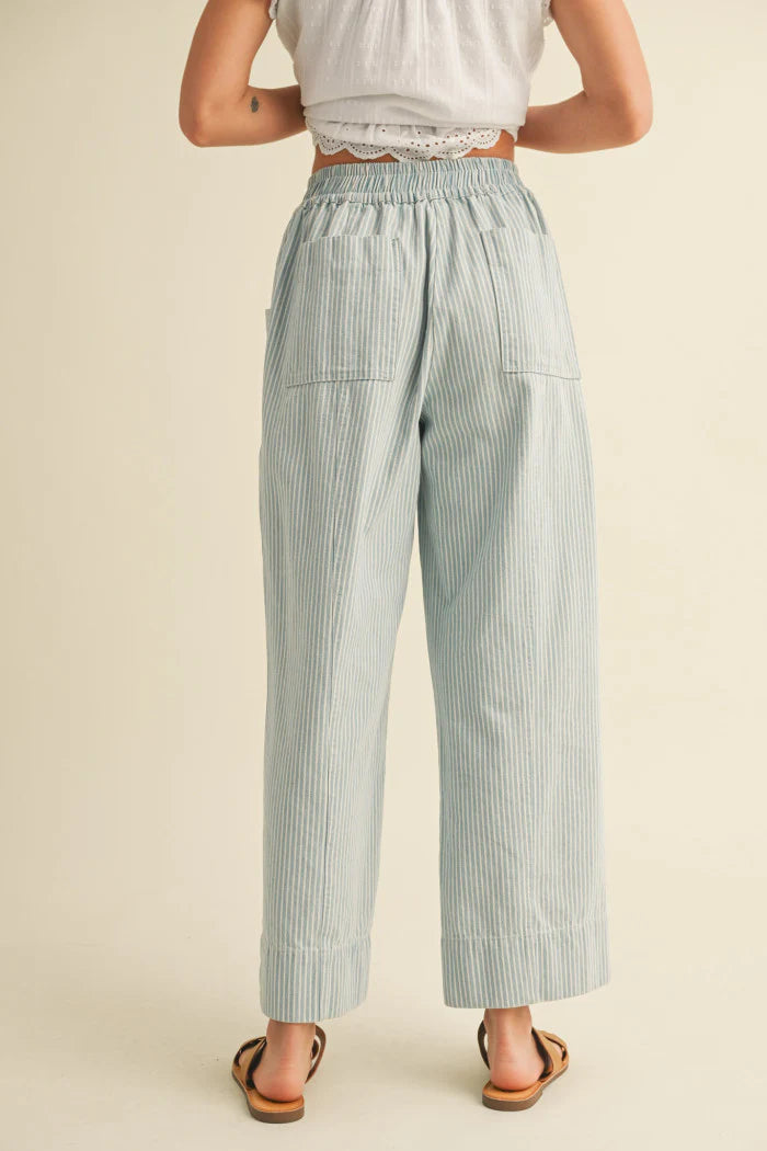 Weekend Striped Denim