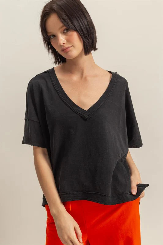 Sienna Vneck Tee