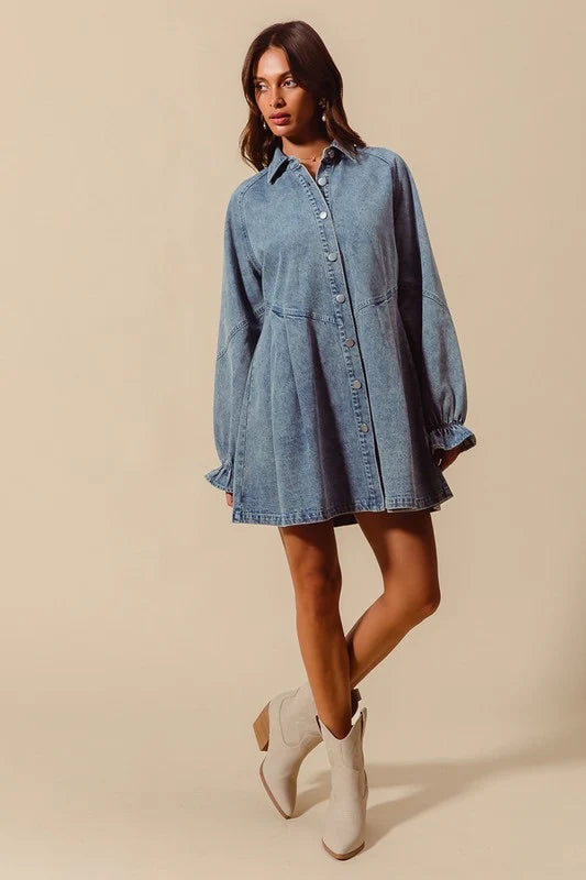 Desi Denim Dress