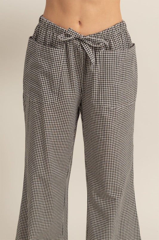 Seaside Gingham Pants