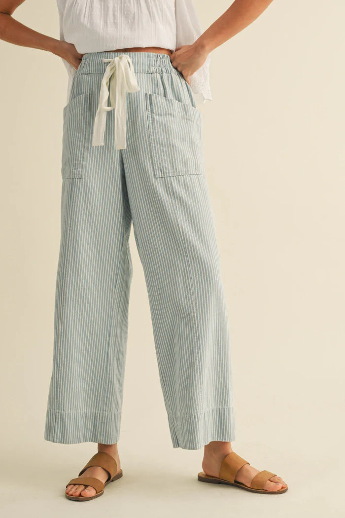 Weekend Striped Denim