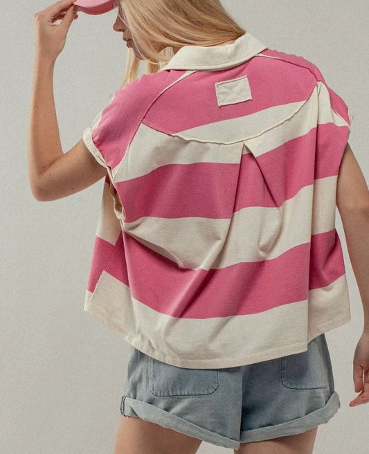 Rugby Bold Stripe Top