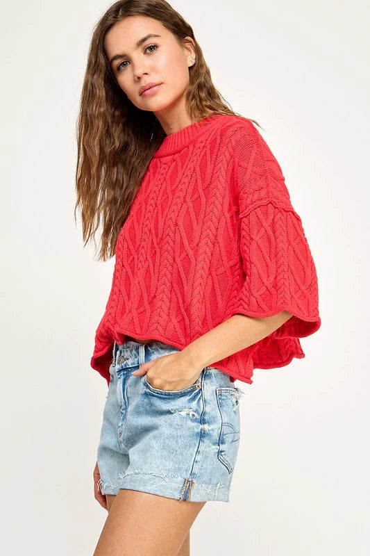 Goldie Cable Knit