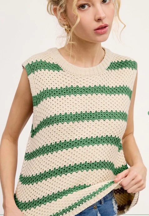 Winnie Chunky Sleeveless Sweater