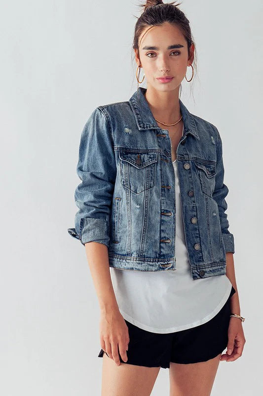 Specialty Patch Denim Jacket
