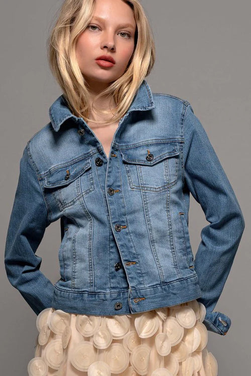 Specialty Patch Denim Jacket