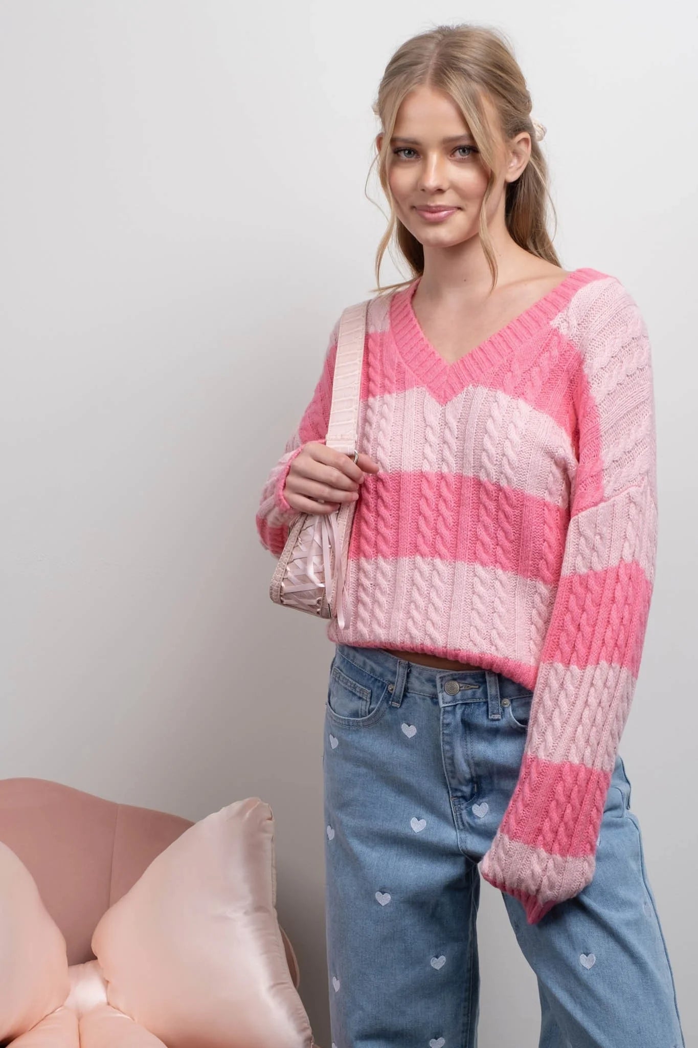 Kaia Cable Knit Sweater