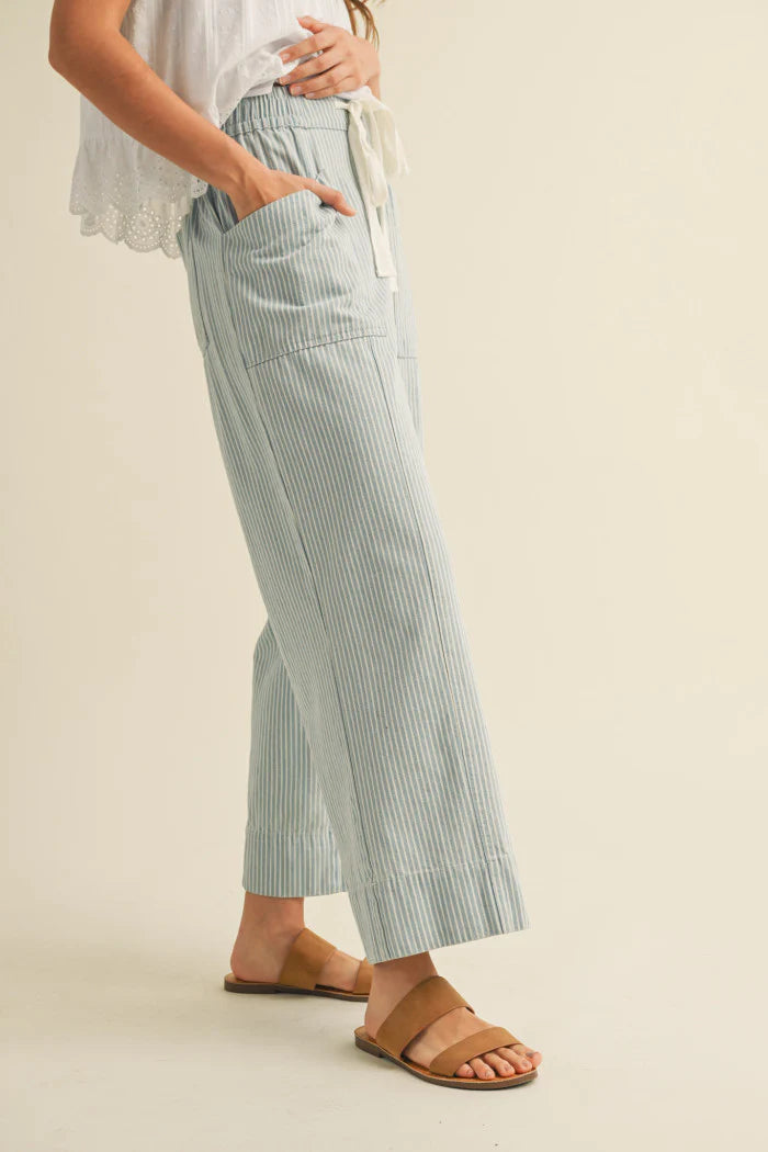 Weekend Striped Denim