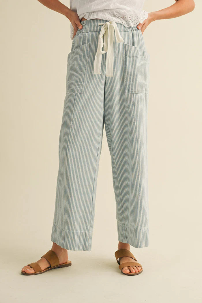 Weekend Striped Denim