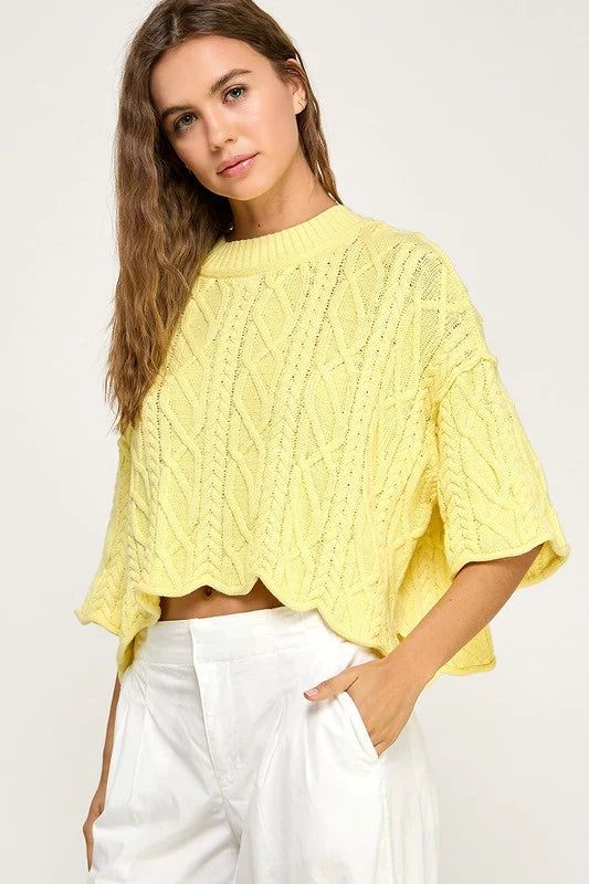 Goldie Cable Knit