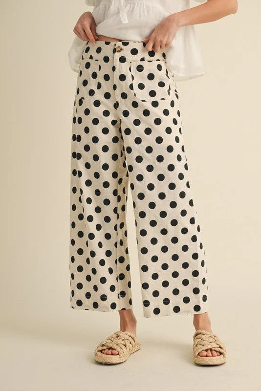 Polly Polka Dot Pants