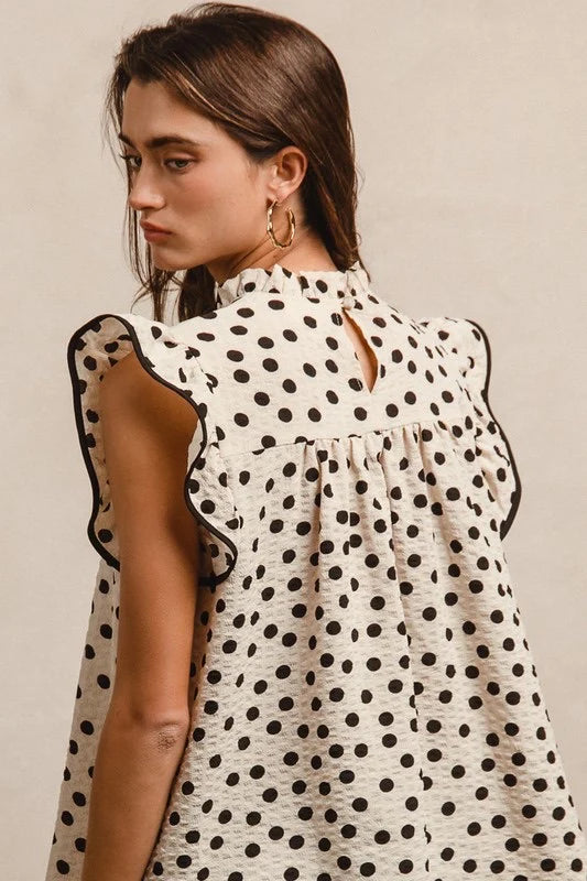 Eloise Ruffle Top