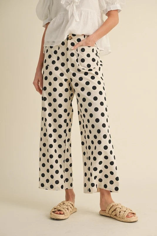 Polly Polka Dot Pants